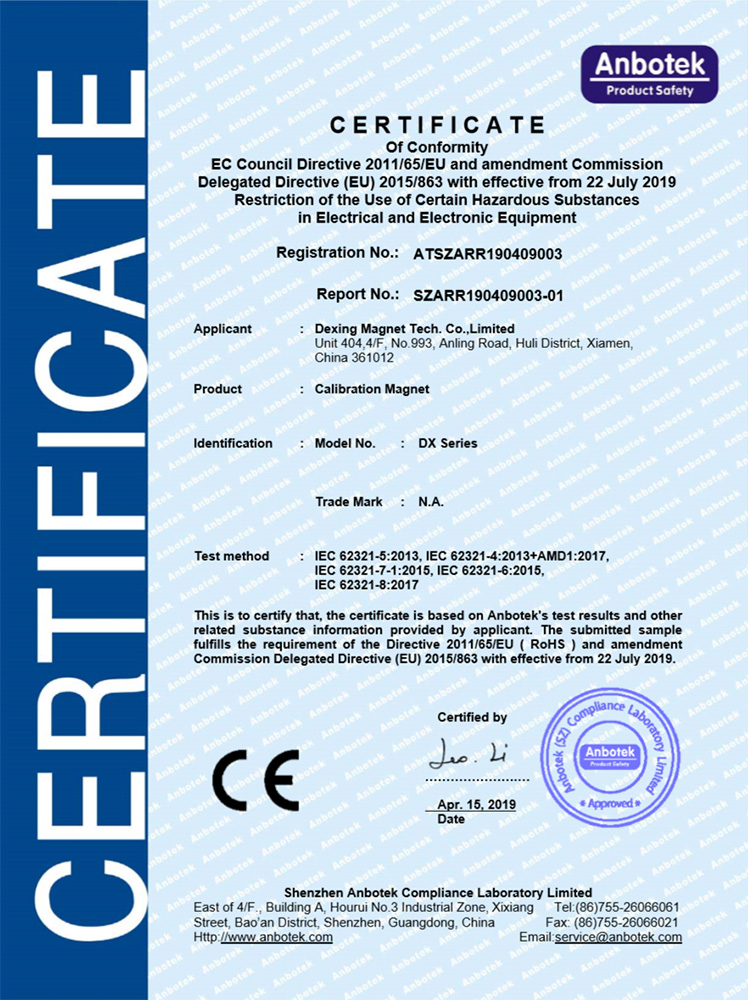 CalibrationMagnet-RoHS
